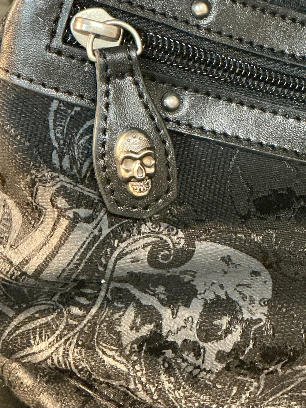 Harley-Davidson Black Skull Accent Backpack